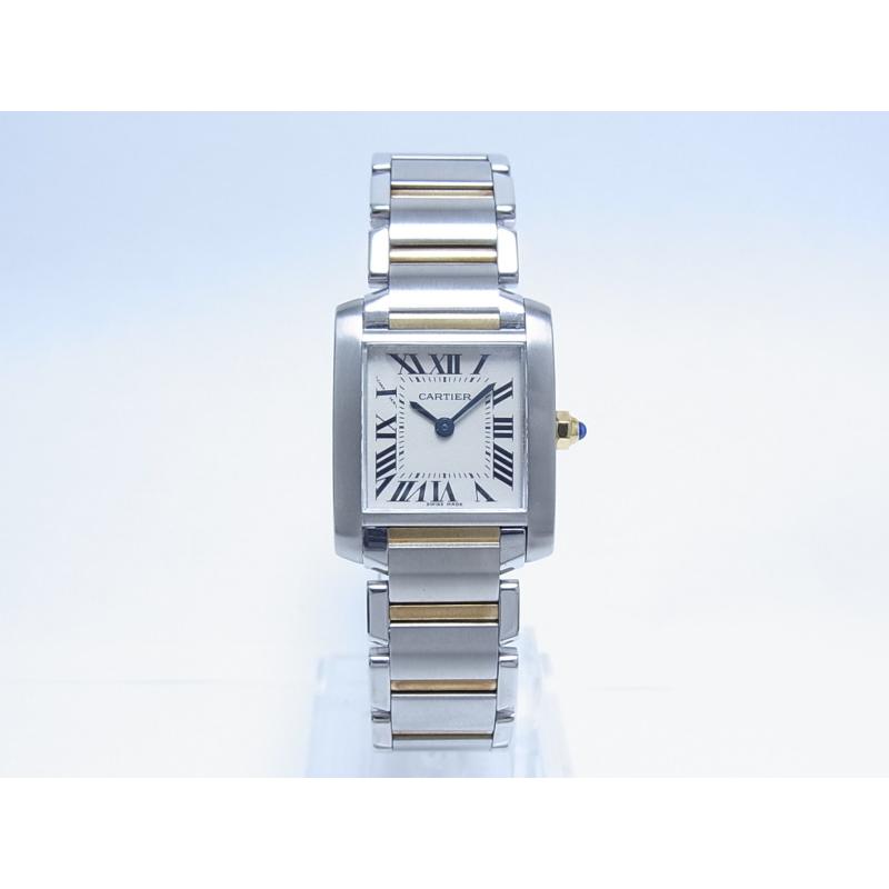 TANK（Cartier） カルティエ タンクフランセーズSM SS/YGコンビ  