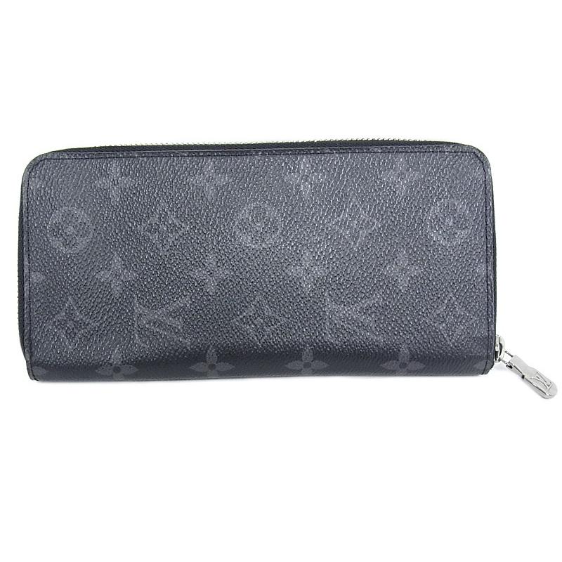 極美品 ルイヴィトン 財布 モノグラム エクリプス ジッピー パース LOUIS VUITTON ルイ ヴィトン M61695 モノグラム・エクリプス