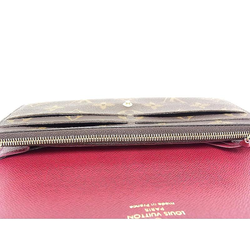 ルイヴィトン ポルトフォイユ・エミリー フューシャ モノグラム M60697 LOUIS VUITTON（ルイ・ヴィトン） ポルトフォイユ・エミリー M60697
