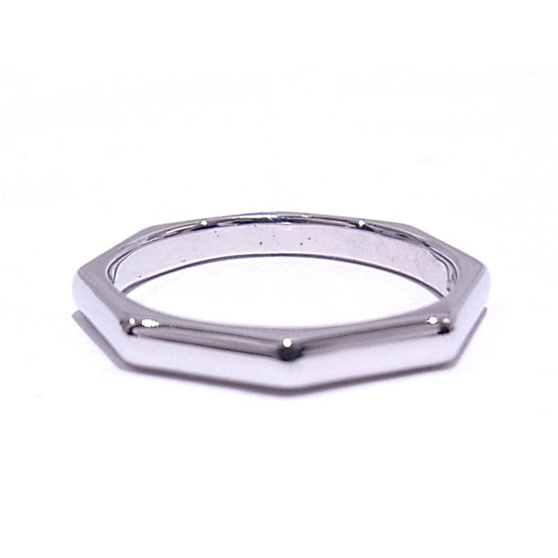 BVLGARI BVLGARI ブルガリ オクタゴナルリング 指輪 750 18K WG BVLGARI BVLGARI ブルガリ オクタゴナルリング 指輪 750 18K WG
