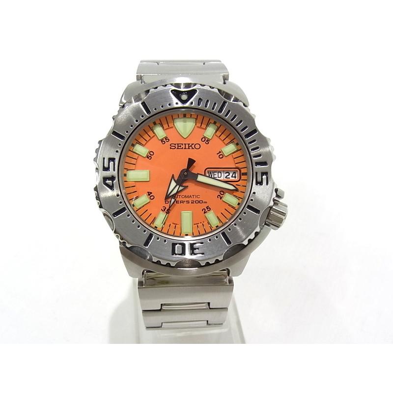 セイコー 自動巻き時計 オレンジモンスター