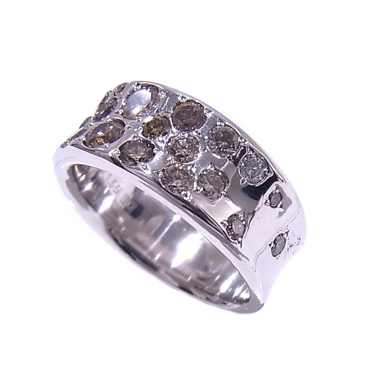 カシケイ Kashkey Melange Setting K18WG ホワイトゴールド メランジェ  