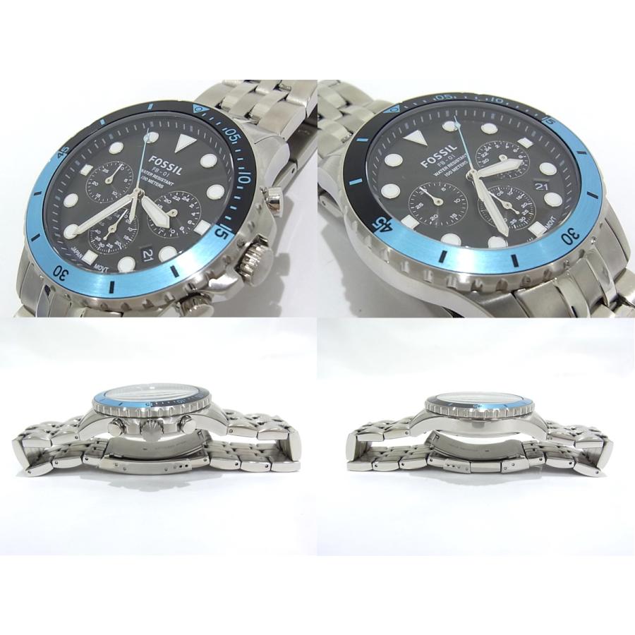 FOSSIL フォッシル FB-01 クロノグラフ FS5827 メンズ クオーツ 腕時計【中古】 【程度A+】【未使用展示品】 : ヤギ質店 ...