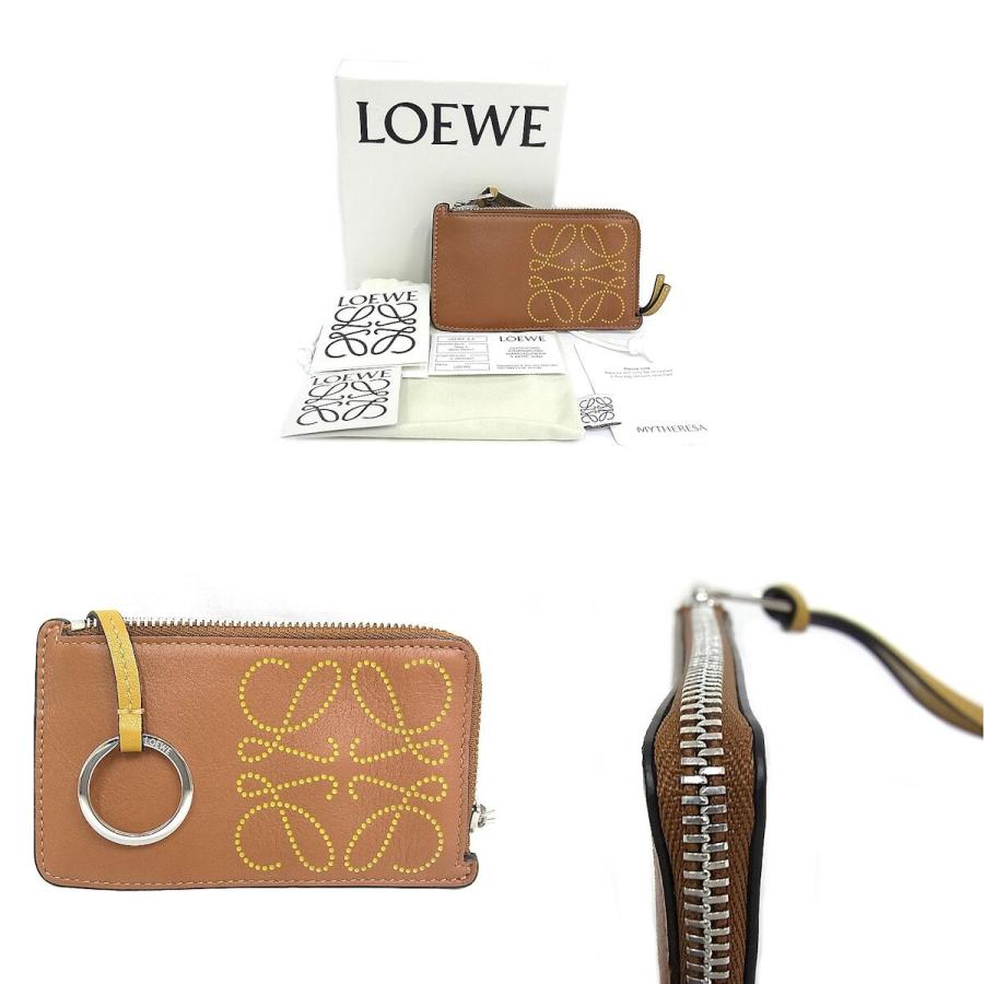 LOEWE ロエベ カードケース 小銭入れ キーリング付き C500R50X01 LOEWE ロエベ カードケース 小銭入れ キーリング付き C500R50X01