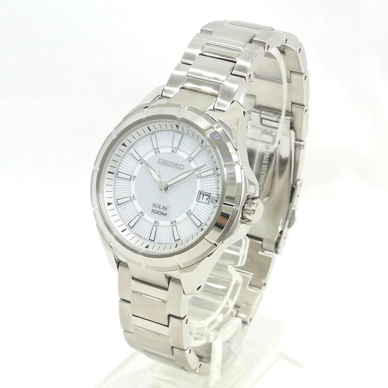 SEIKO（セイコー） 逆輸入モデル SNE077J ソーラー V157-0AB0 【未使用 