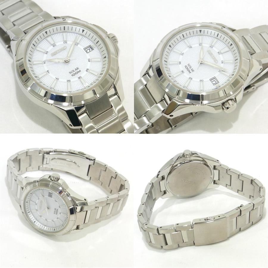 SEIKO（セイコー） 逆輸入モデル SNE077J ソーラー V157-0AB0 【未使用 