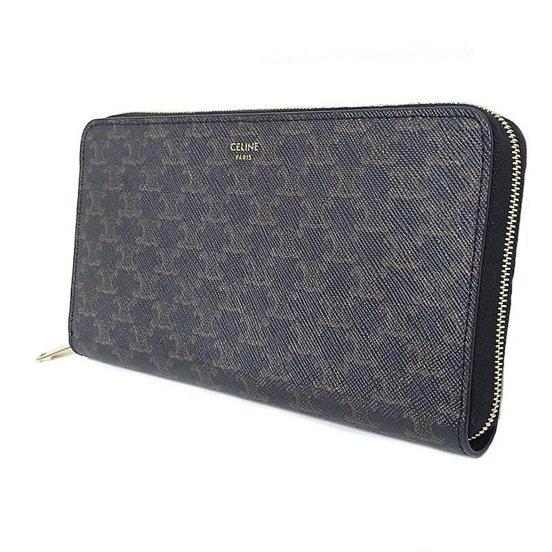 CELINE セリーヌ celine 長財布 トリオンフ ラージ ジップ CELINE セリーヌ celine 長財布 トリオンフ ラージ ジップ