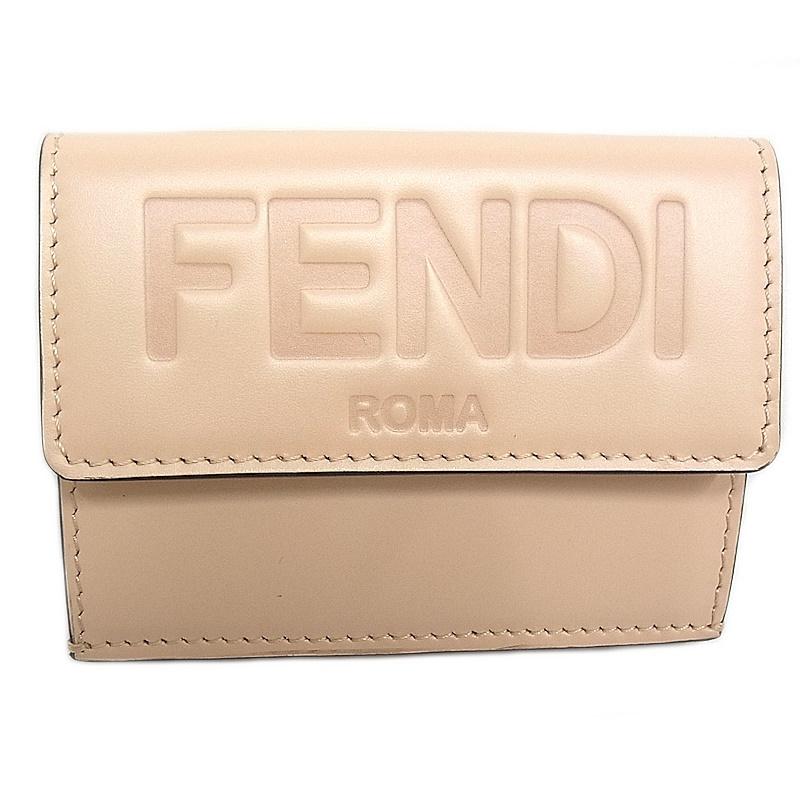 美品】FENDI ROMA☆三つ折財布