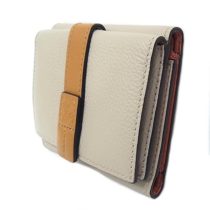 LOEWE ロエベ コンパクト財布 トライフォールド ウォレット LOEWE ロエベ コンパクト財布 トライフォールド ウォレット
