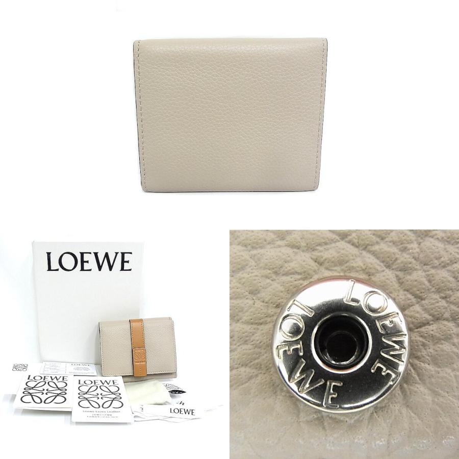 LOEWE ロエベ コンパクト財布 トライフォールド ウォレット LOEWE ロエベ コンパクト財布 トライフォールド ウォレット