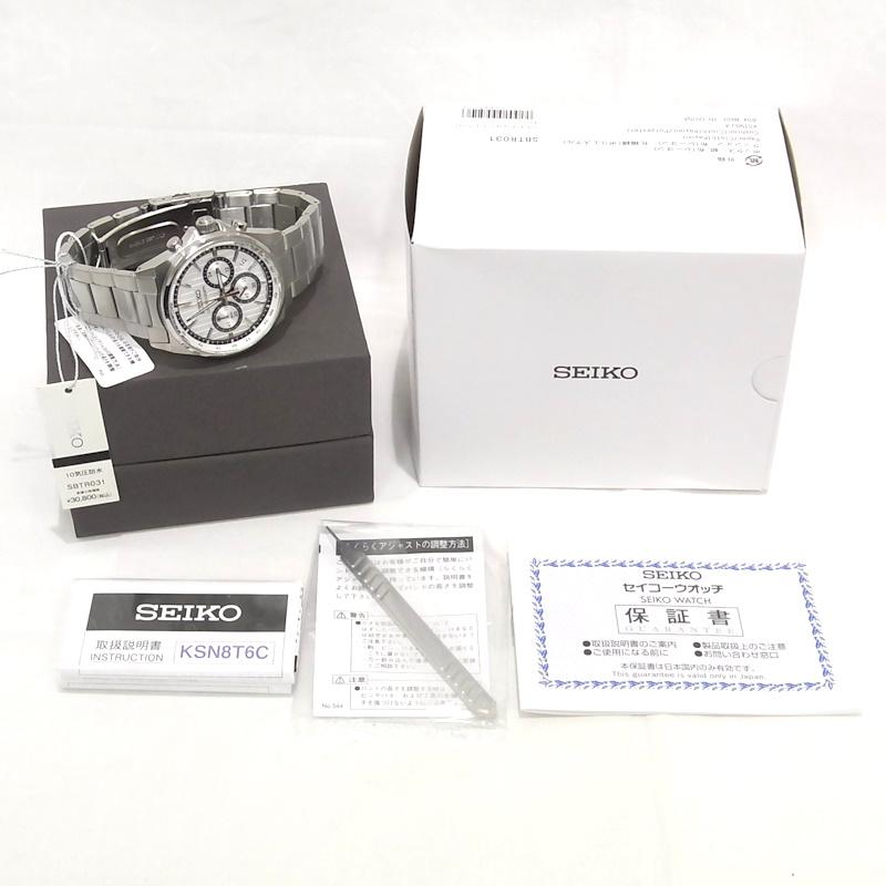 SEIKO SBTRO31 8T63-01TO（中古未使用） SEIKO SBTRO31 8T63-01TO （中古未使用） セイコーの中古通販