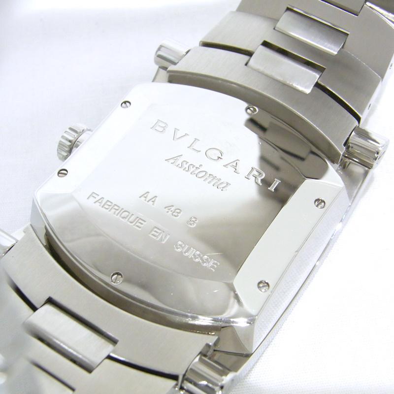 BVLGARI 【OH済み】BVLGARI ブルガリ AA48S アショーマ 48mm 