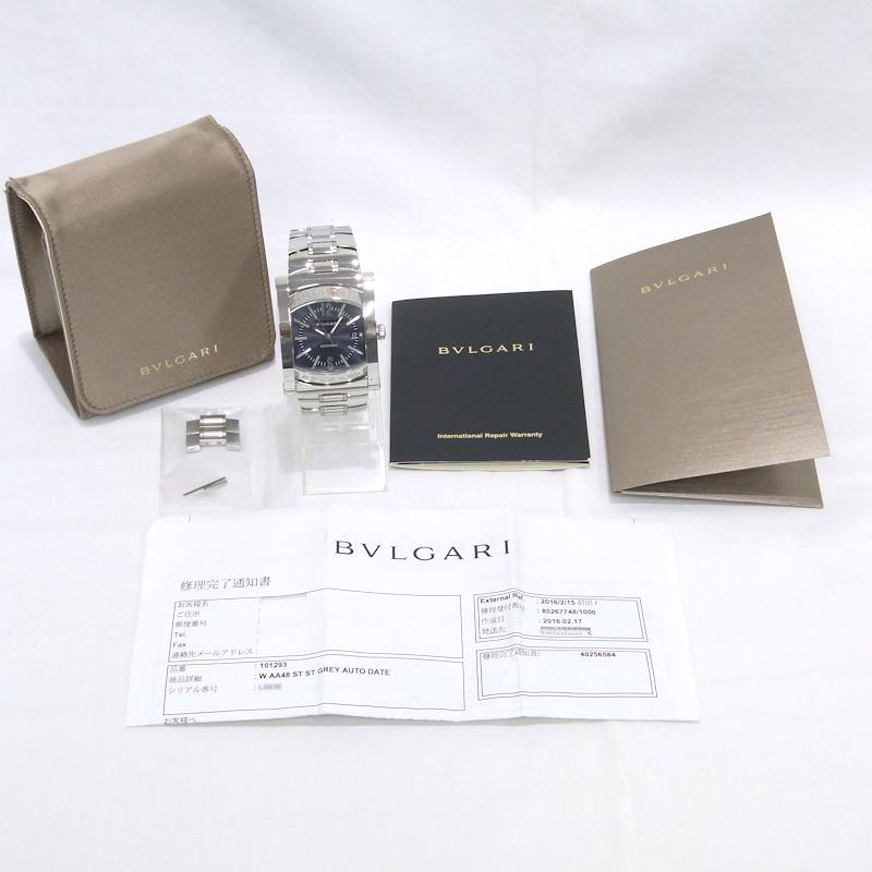 【OH済み】BVLGARI ブルガリ AA48S アショーマ 48mm オートマチック メンズ 腕時計 新型クラスプ換装【中古】【程度A】【美品】｜yagi-hiratsuka｜09