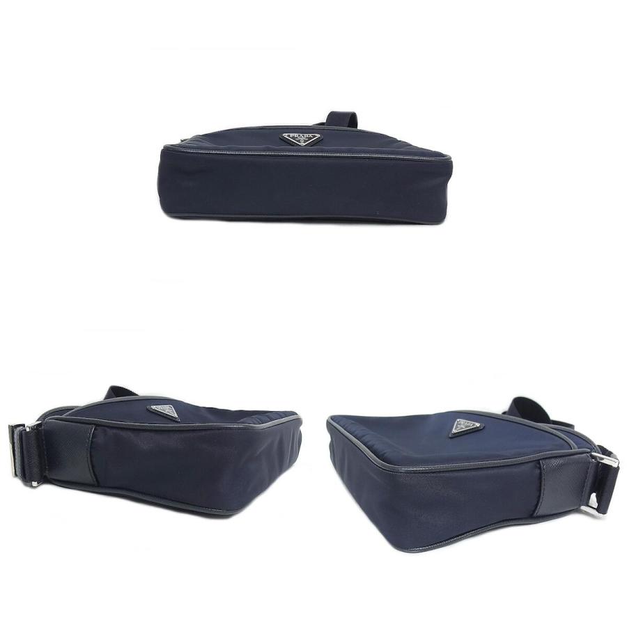 PRADA プラダ ナイロン ショルダーバッグ ネイビー 紺 2VH048 PRADA プラダ ナイロン ショルダーバッグ ネイビー 紺 2VH048