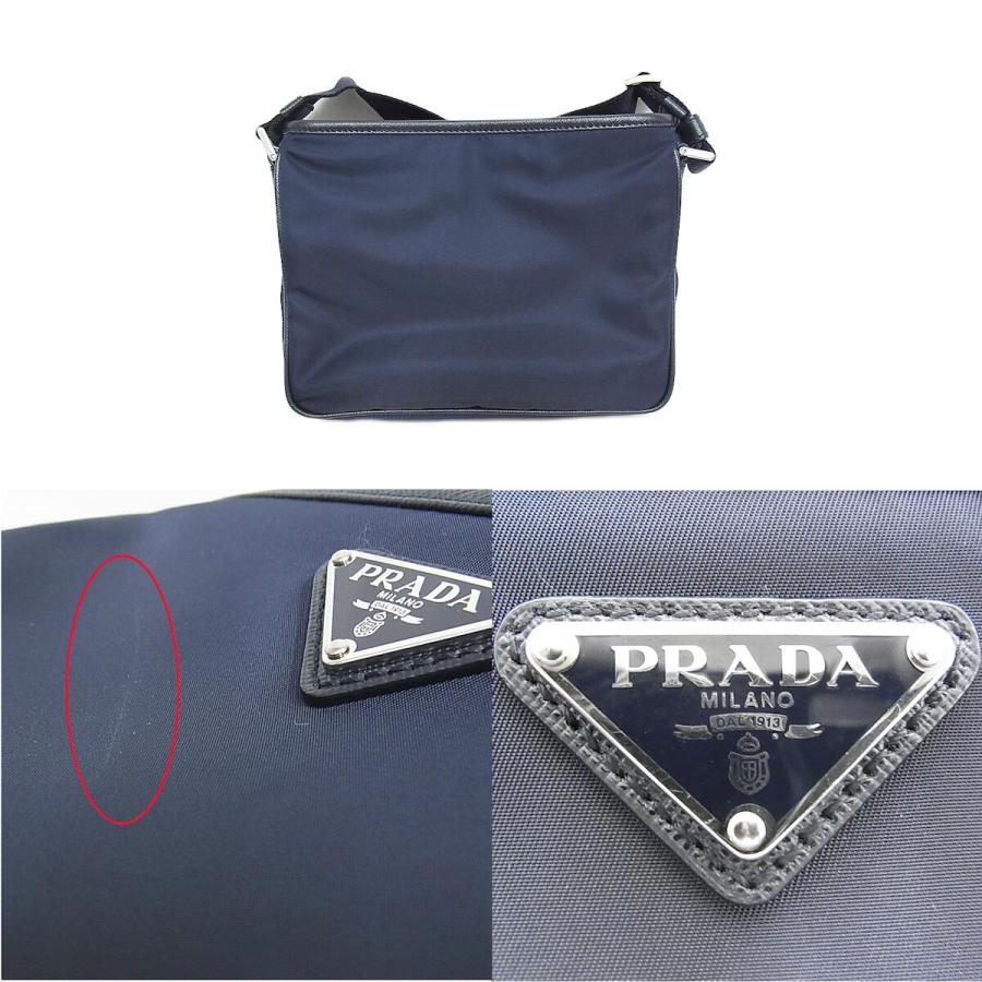 PRADA プラダ ナイロン ショルダーバッグ ネイビー 紺 2VH048 PRADA プラダ ナイロン ショルダーバッグ ネイビー 紺 2VH048