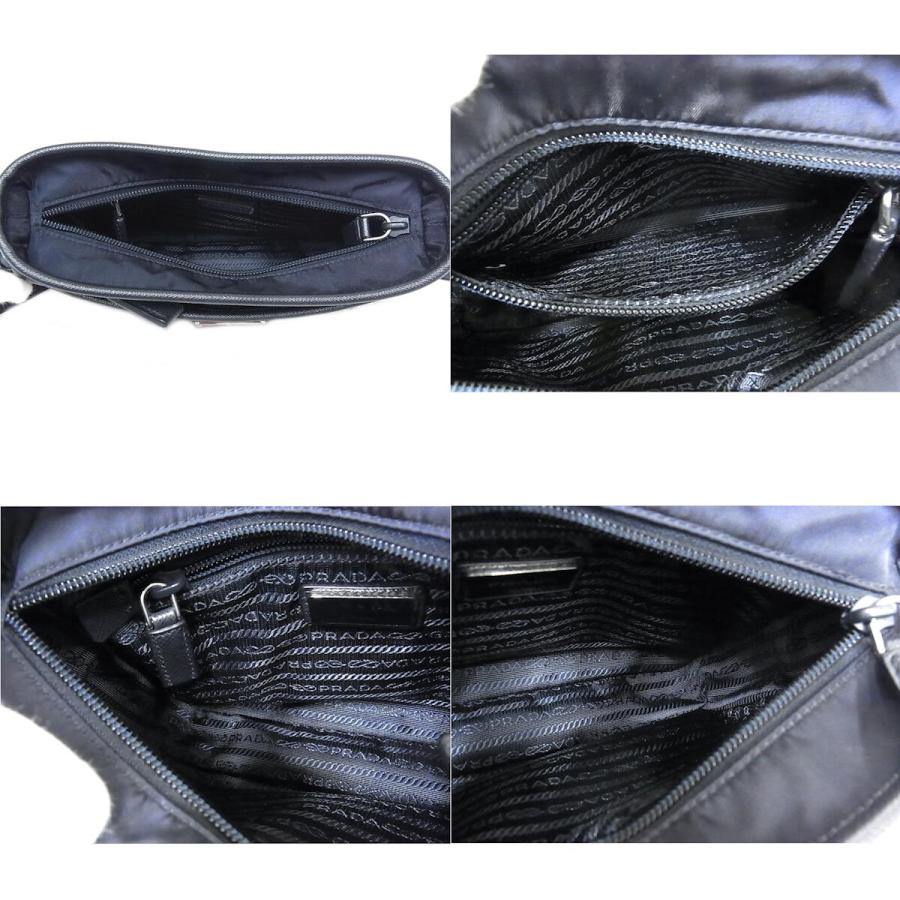 PRADA プラダ ナイロン ショルダーバッグ ネイビー 紺 2VH048 PRADA プラダ ナイロン ショルダーバッグ ネイビー 紺 2VH048