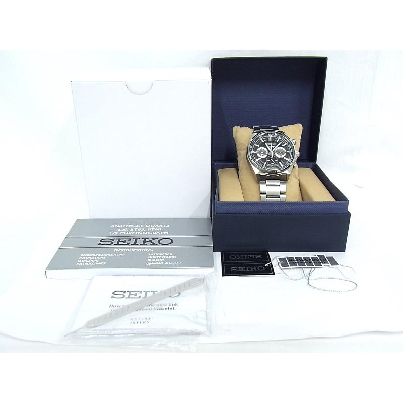 SEIKO セイコー クロノグラフ クオーツ SSB397P1 メンズ 8T63