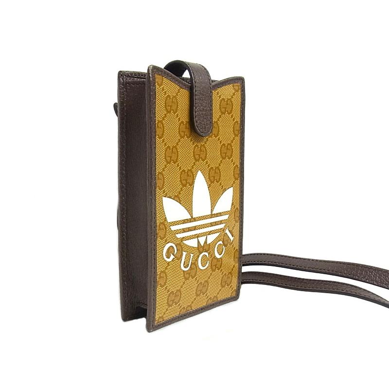 GUCCI（グッチ） 702203 1147 アディダスコラボ スマホケース GG 