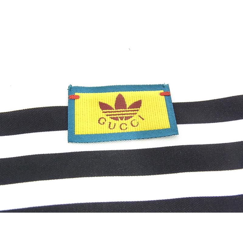 GUCCI グッチ GUCCI ネックボウ スカーフ アディダスコラボ ロゴ GUCCI グッチ GUCCI ネックボウ スカーフ アディダスコラボ ロゴ
