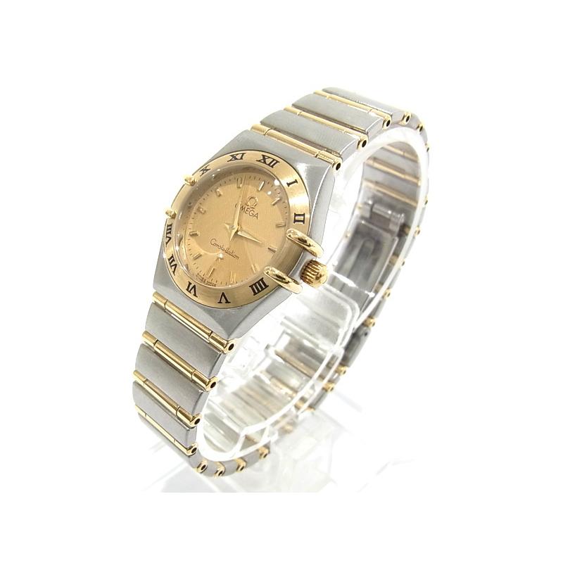 OMEGA（オメガ） コンステレーション ミニ レディース SS/YG フルバー