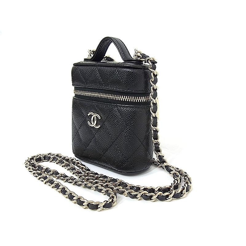 CHANEL シャネル スモールバニティ AP2503 キャビアスキン CHANEL シャネル スモールバニティ AP2503 キャビアスキン
