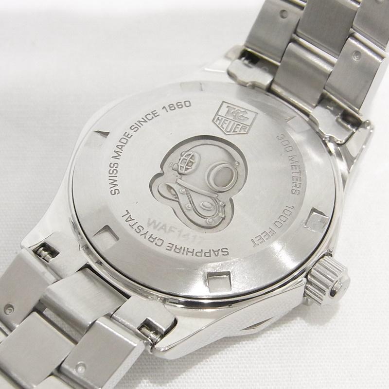 【ノーメンテナンス還元価格】タグ･ホイヤー アクアレーサー WAF1417.BA0812 SS クォーツ TAG Heuer - 【ノーメンテナンス還元価格】タグ・ホイヤー アクア