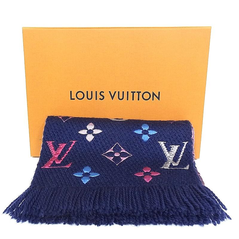 LOUIS VUITTON ルイヴィトン マフラー エシャルプ・ロゴマニア LOUIS VUITTON ルイヴィトン マフラー エシャルプ・ロゴマニア