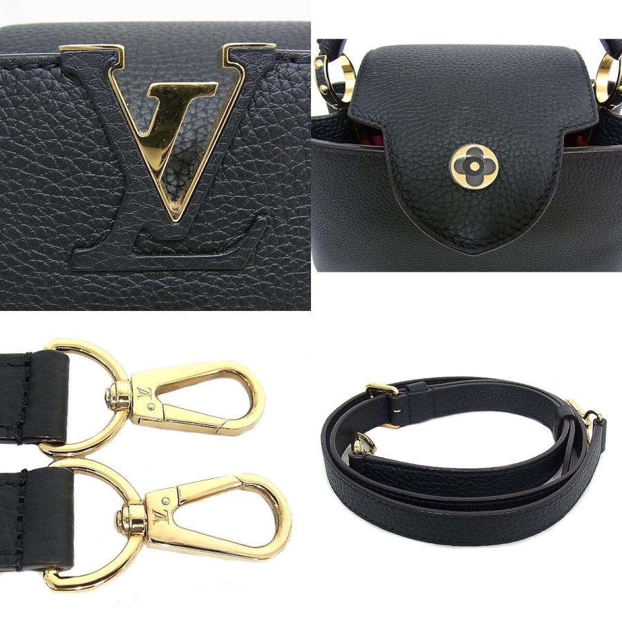 ルイヴィトン LOUIS VUITTON トリヨンレザー カプシーヌBB ハンドバッグ ショルダー付き M94755 ハンドバッグ【中古】【美品】｜yagi-hiratsuka｜07