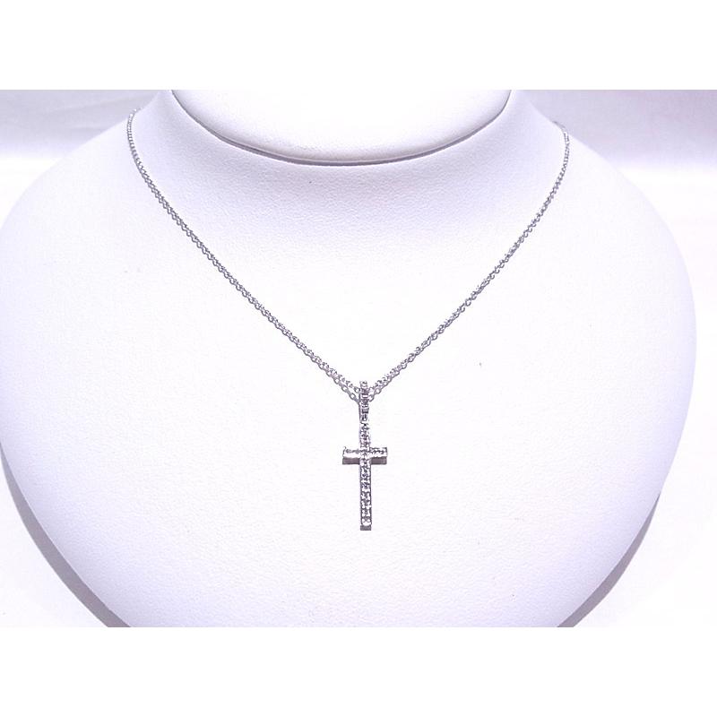 ホワイトゴールド Samantha Tiara ダイヤモンドネックレス サマンサ