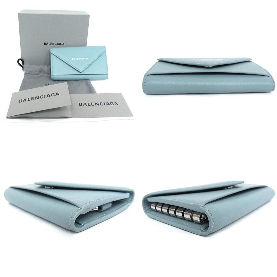 バレンシアガ　キーケース　リング BALENCIAGA LE CITY ミラー カードケース キーリング チャーム