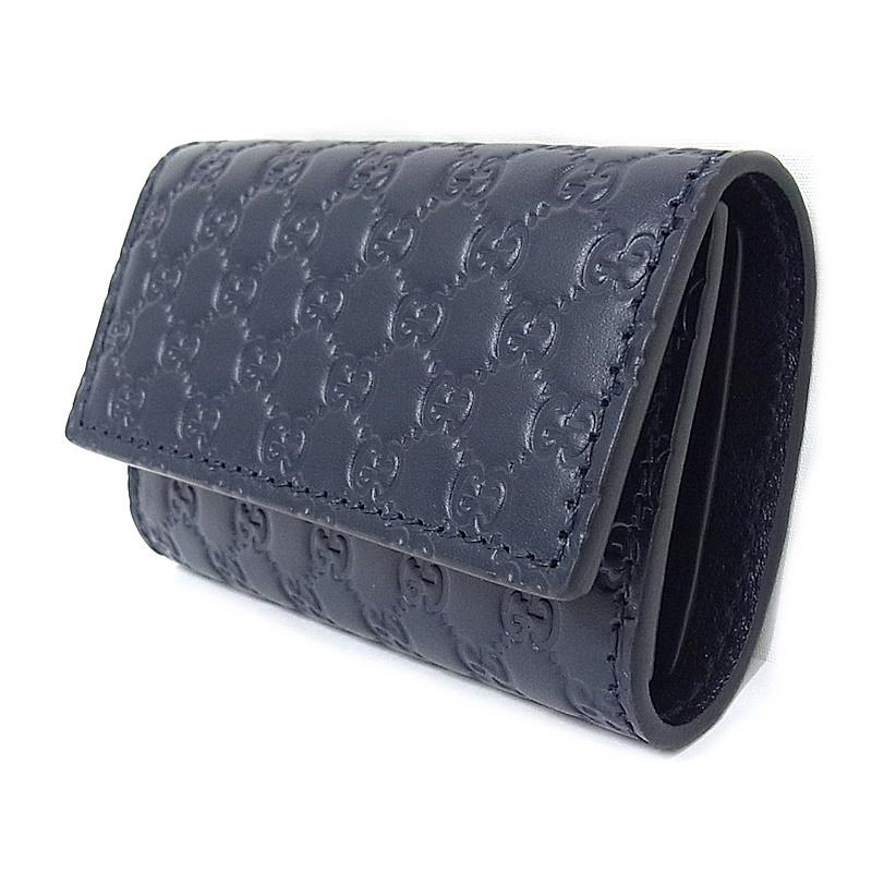 GUCCI（グッチ） キーケース 6本 6連 アウトレット グッチシマ レザー