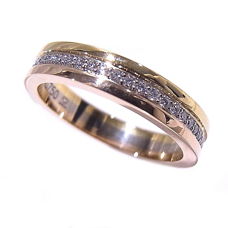 Cartier カルティエ スリーカラーゴールド ウェディングリング ルイ  