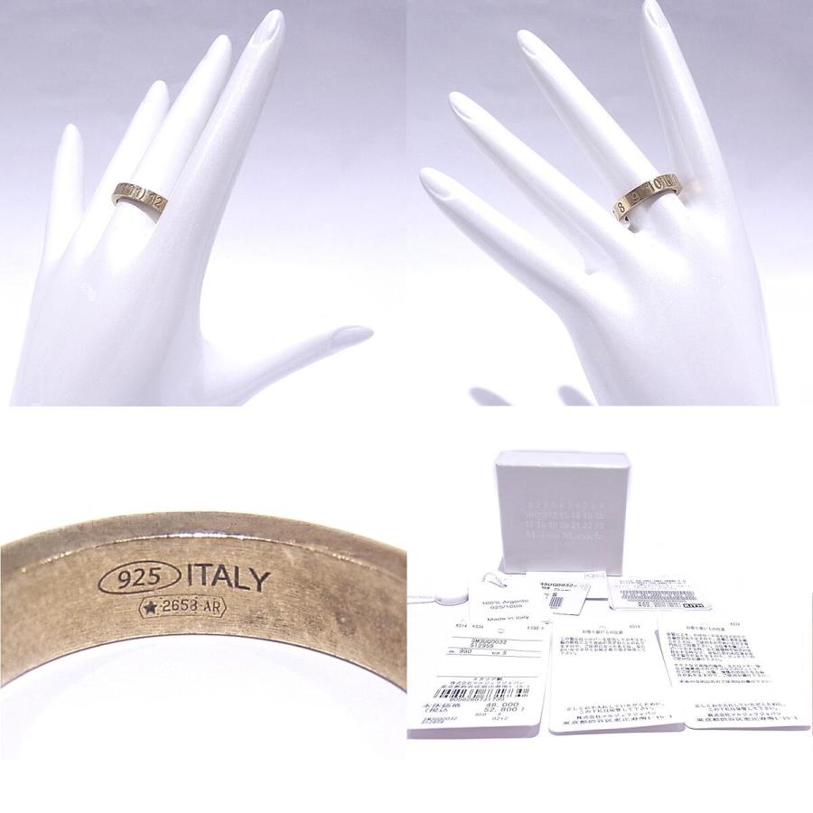 MAISON MARGIELA メゾンマルジェラ ナンバリングリング 指輪 MAISON MARGIELA メゾンマルジェラ ナンバリングリング 指輪