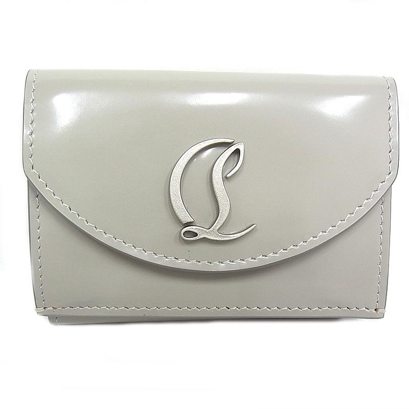 Christian Louboutin クリスチャン・ルブタン 3つ折り財布 レザー  