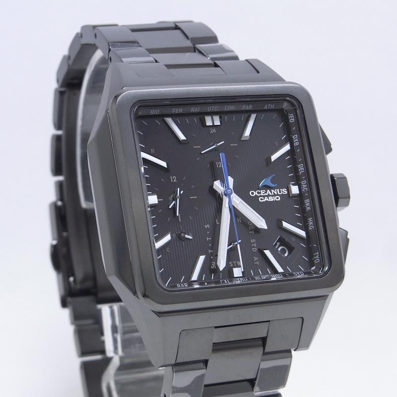OCEANUS カシオ オシアナス クラシックライン 角型 OCW-T5000B OCEANUS カシオ オシアナス クラシックライン 角型 OCW-T5000B