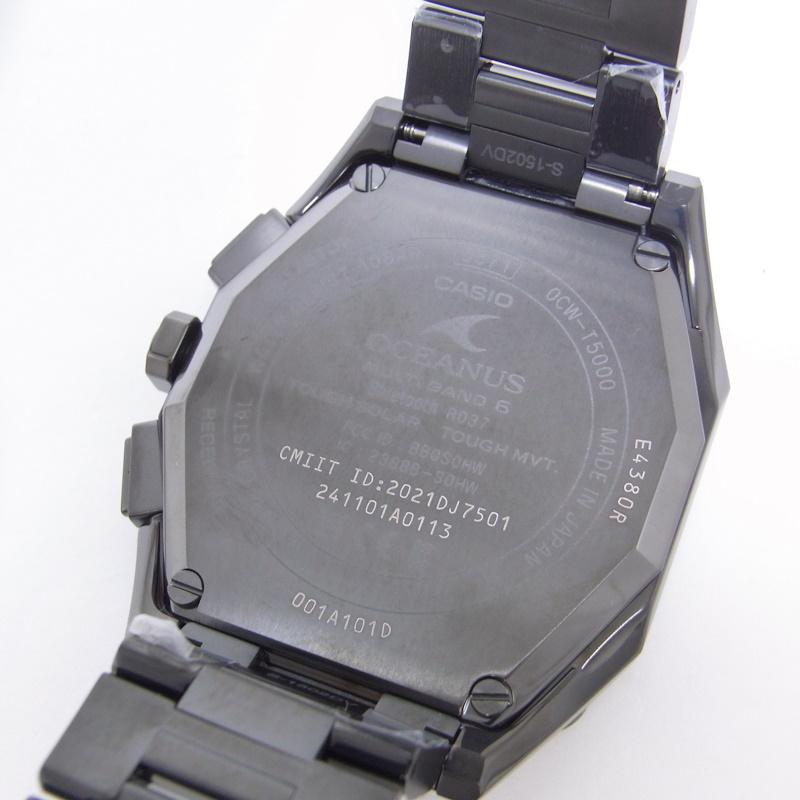 OCEANUS カシオ オシアナス クラシックライン 角型 OCW-T5000B OCEANUS カシオ オシアナス クラシックライン 角型 OCW-T5000B