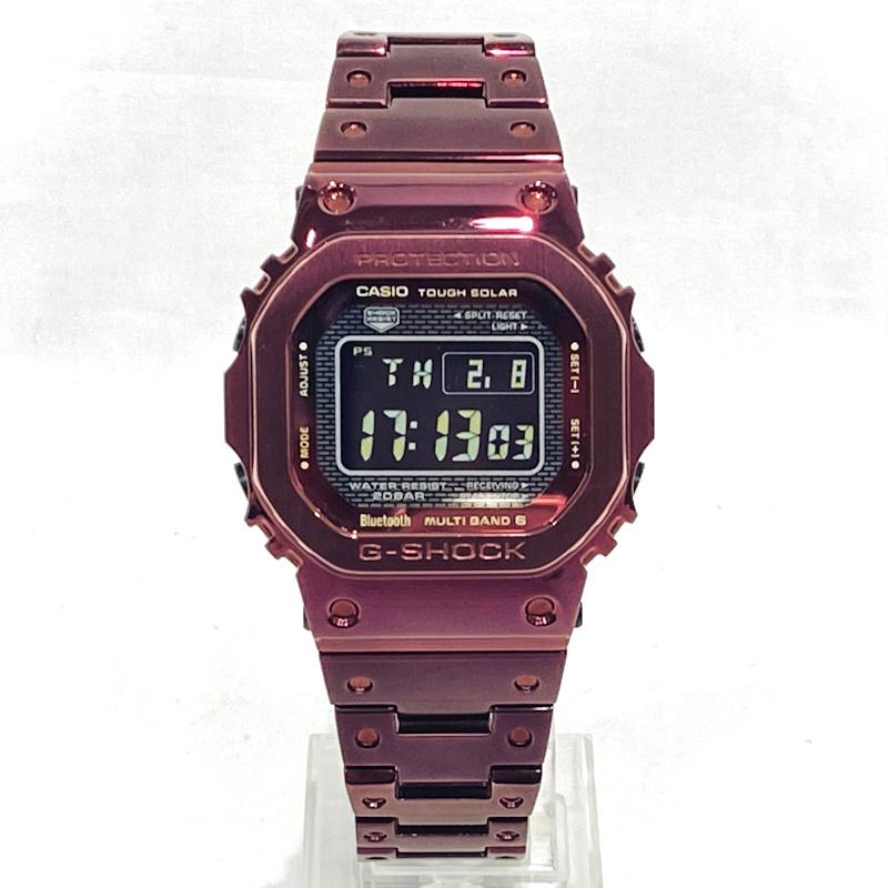 G-SHOCK GMW-B5000RD-4JF ボルドーレッド GMW-B5000RD-4 | G-SHOCK FULL METAL GMW-B5000 SERIES | CASIO