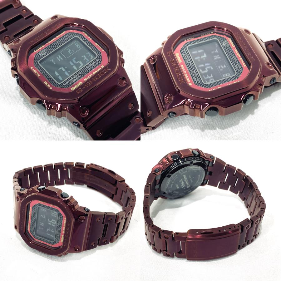 G-SHOCK GMW-B5000RD-4JF ボルドーレッド GMW-B5000RD-4 | G-SHOCK FULL METAL GMW-B5000 SERIES | CASIO