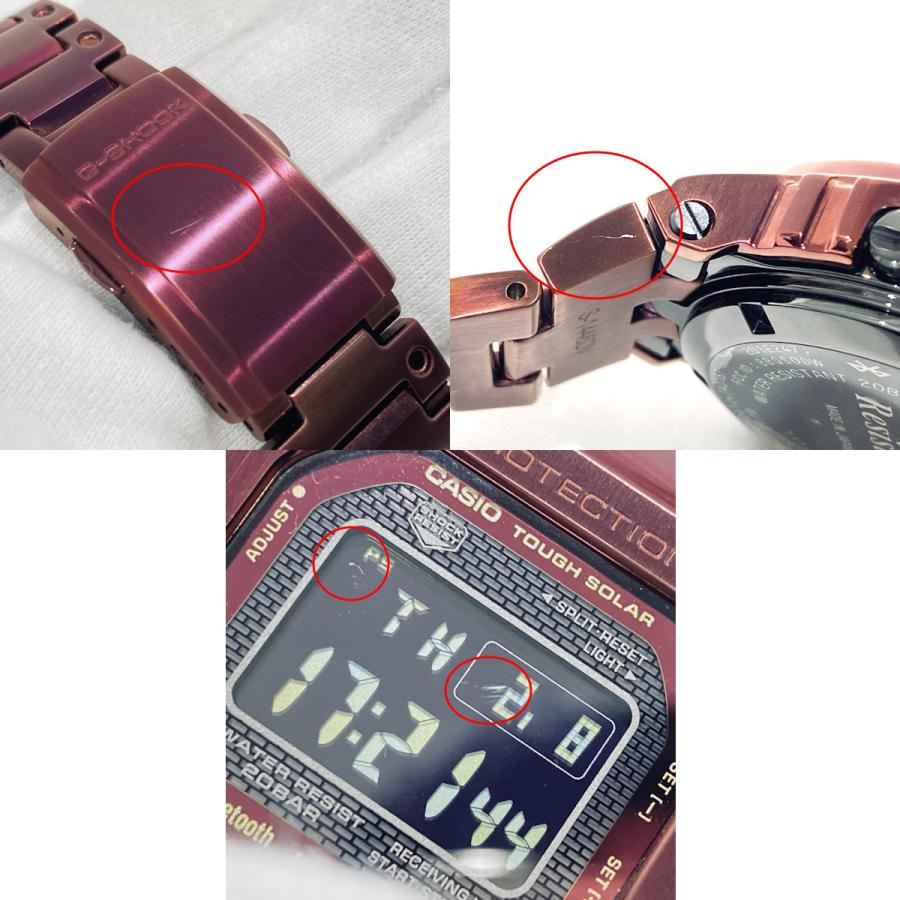G-SHOCK GMW-B5000RD-4 ボルドー 極上品 CASIO GMW-B5000RD-4 | CASIO
