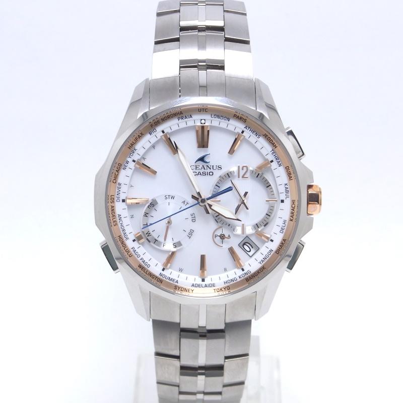 OCEANUS カシオ オシアナス マンタ OCW-S3400E-7AJF チタン ソーラー 