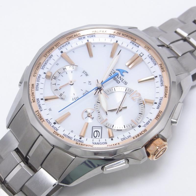 OCEANUS カシオ オシアナス マンタ OCW-S3400E-7AJF チタン ソーラー 