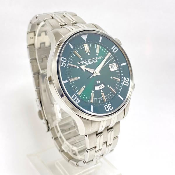 オリエント キングダイバー RN-AA0D03E グリーン 海外仕様 オリエント キングダイバー RN-AA0D03E グリーン 海外仕様