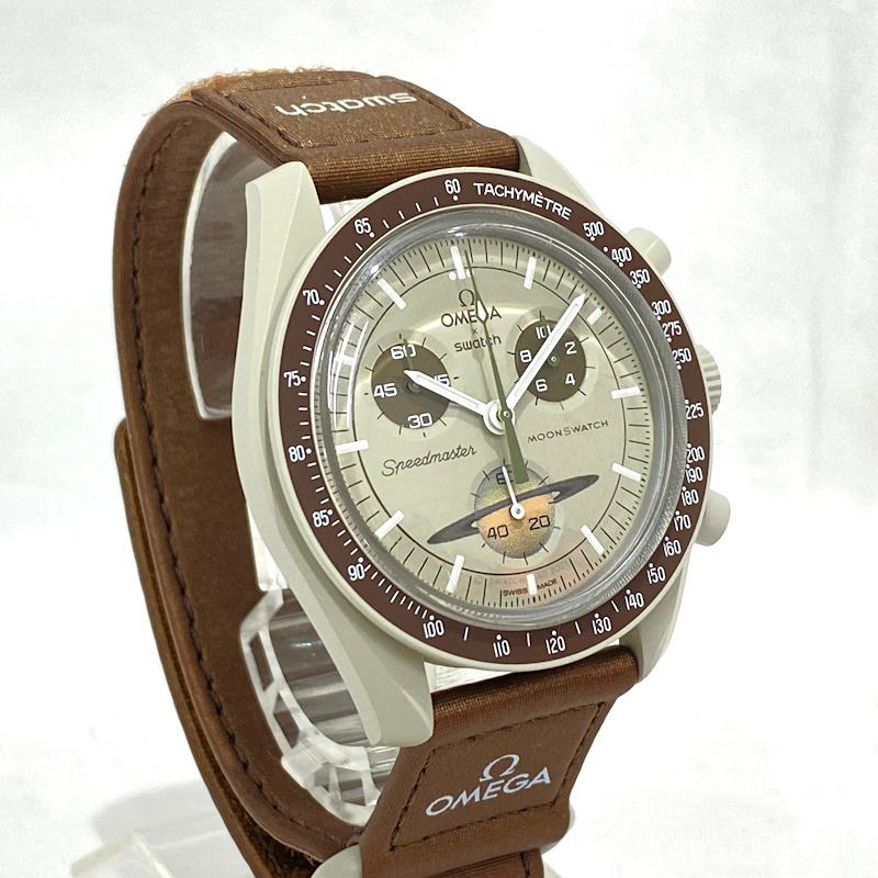 極美品　スウォッチ　オメガ　ミッション　サターン　SO33T100 楽天市場】スウォッチ×オメガ Mission To Saturn ミッショントゥ