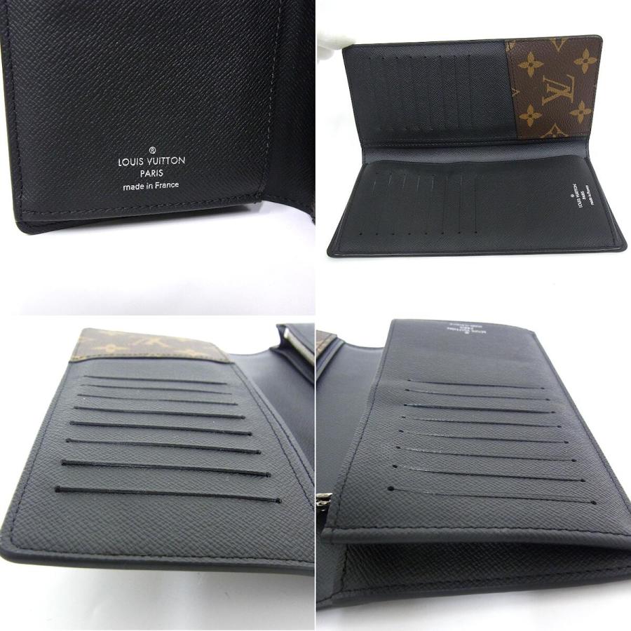ルイヴィトン LOUIS VUITTON ポルトフォイユ・ブラザ　M69410　メンズ モノグラム・マカサー　二つ折り長財布 LOUIS VUITTON（ルイ・ヴィトン） ポルトフォイユ・ブラザ M69410