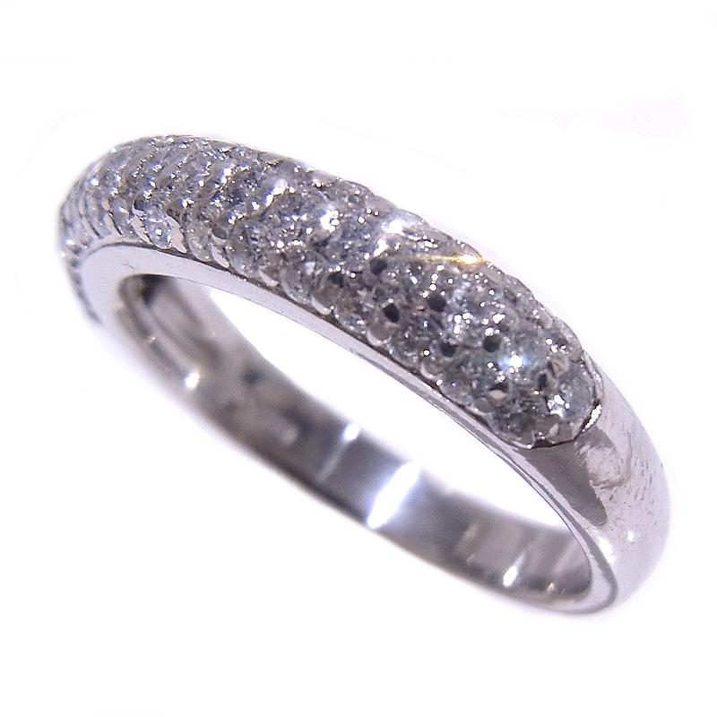 指輪　Pt900　プラチナ　ダイヤリング　0.70ct 【中古】【程度A】【新品仕上げ済み】の画像