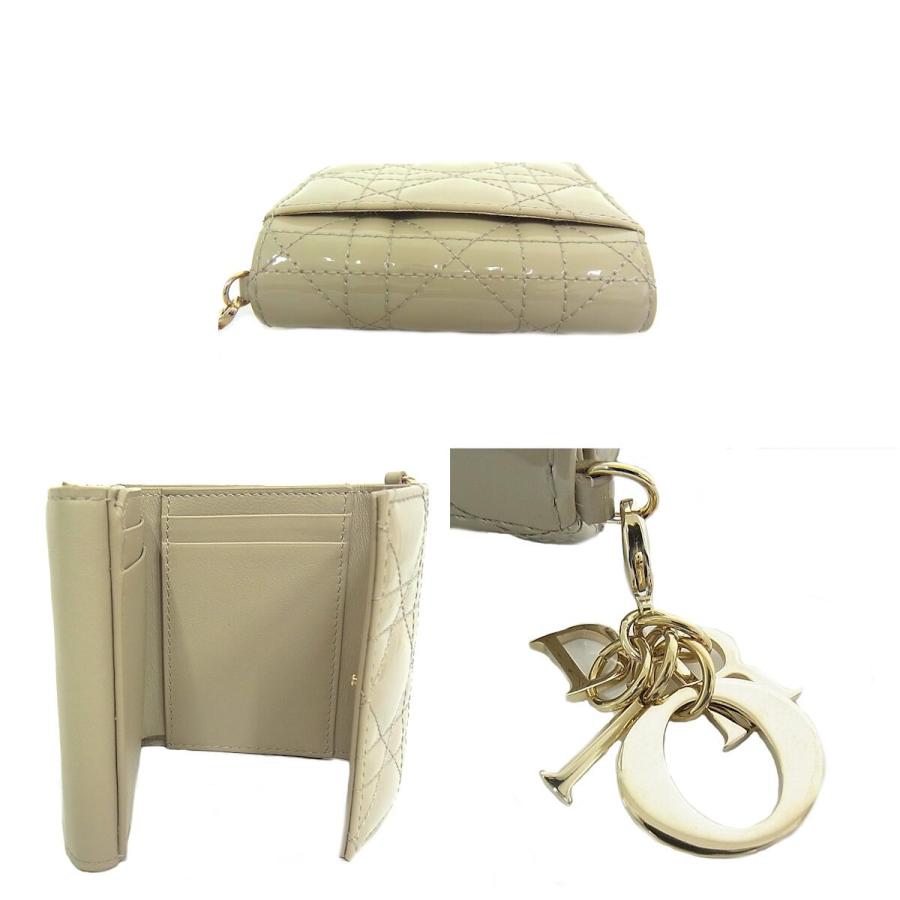 Christian Dior クリスチャンディオール LADY DIOR ロータスウォレット  