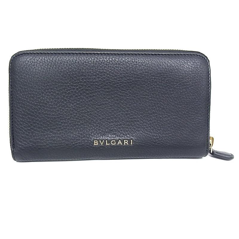 BVLGARI ブルガリ 長財布 ラウンドファスナー 35961 モネーテ ブラック 
