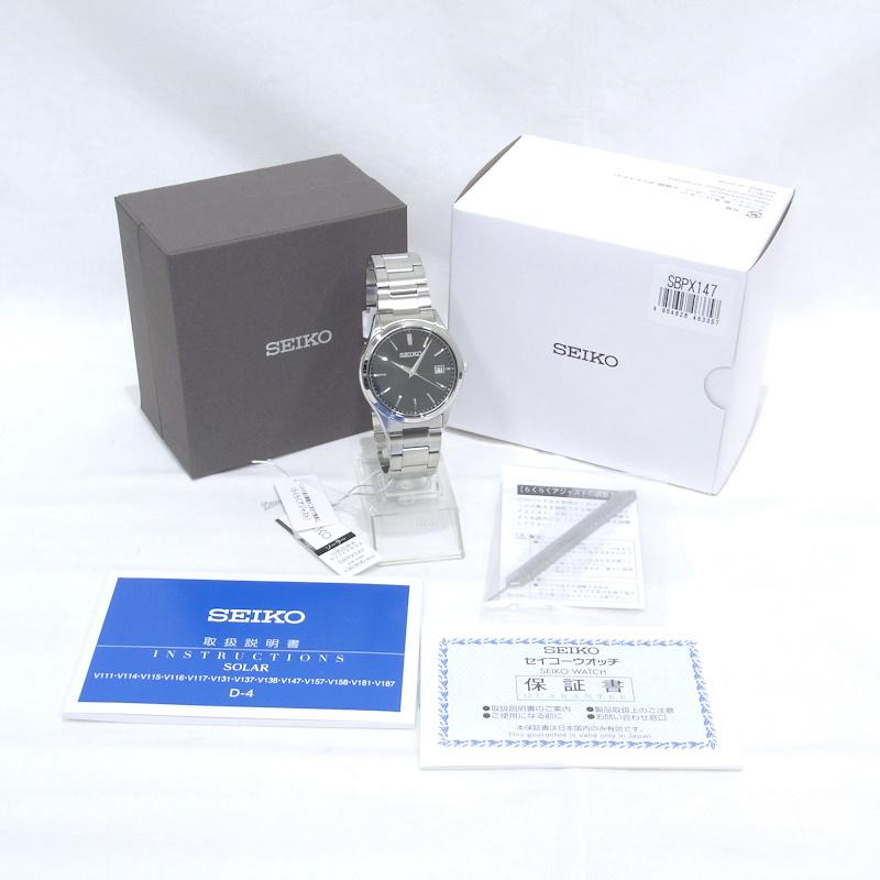 SEIKO セイコーセレクション Sシリーズ SBPX147 ソーラー メンズ SEIKO セイコーセレクション Sシリーズ SBPX147 ソーラー メンズ