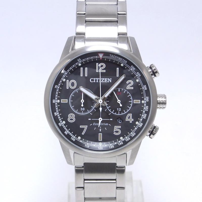 シチズン エコドライブ クロノグラフ CA4420-81E ソーラー 海外モデル
