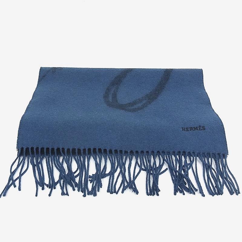 HERMES エルメス HERMES カシミヤ100％ マフラー ストール レディース 
